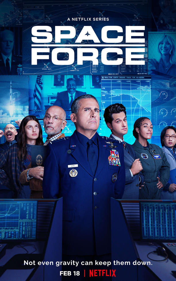 Space Force show poster from CineXR production credits